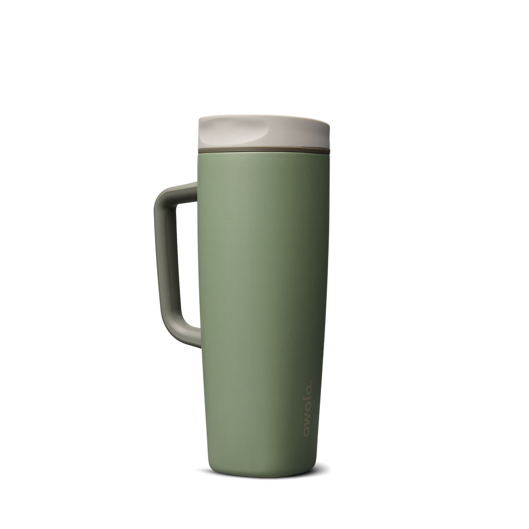 SmoothSip® Slider with Handle - Green House · Ceramic · 24oz