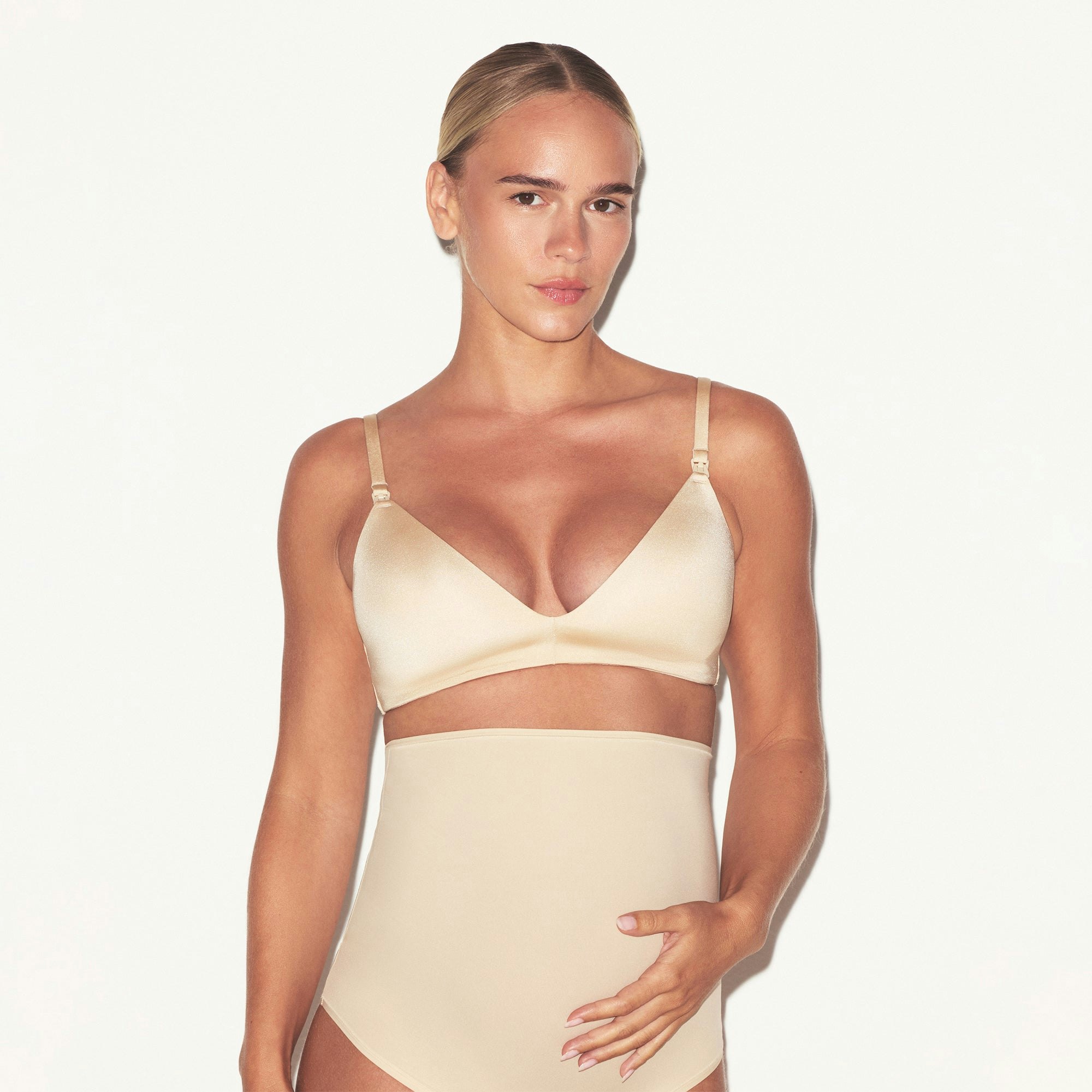 WIRELESS FORM MATERNITY NURSING BRA - SAND - image 5