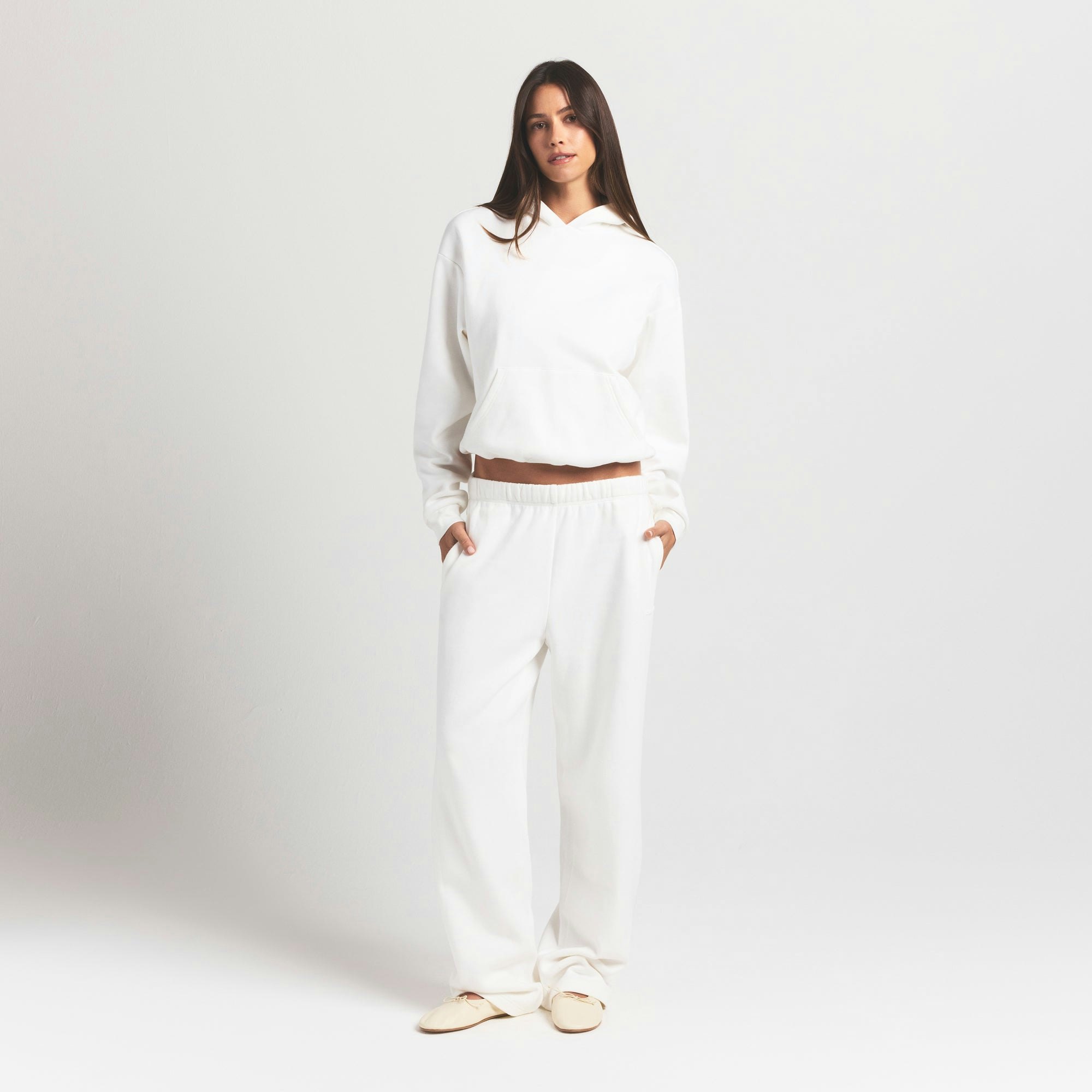 COTTON FLEECE CLASSIC HOODIE - MARBLE - image 8