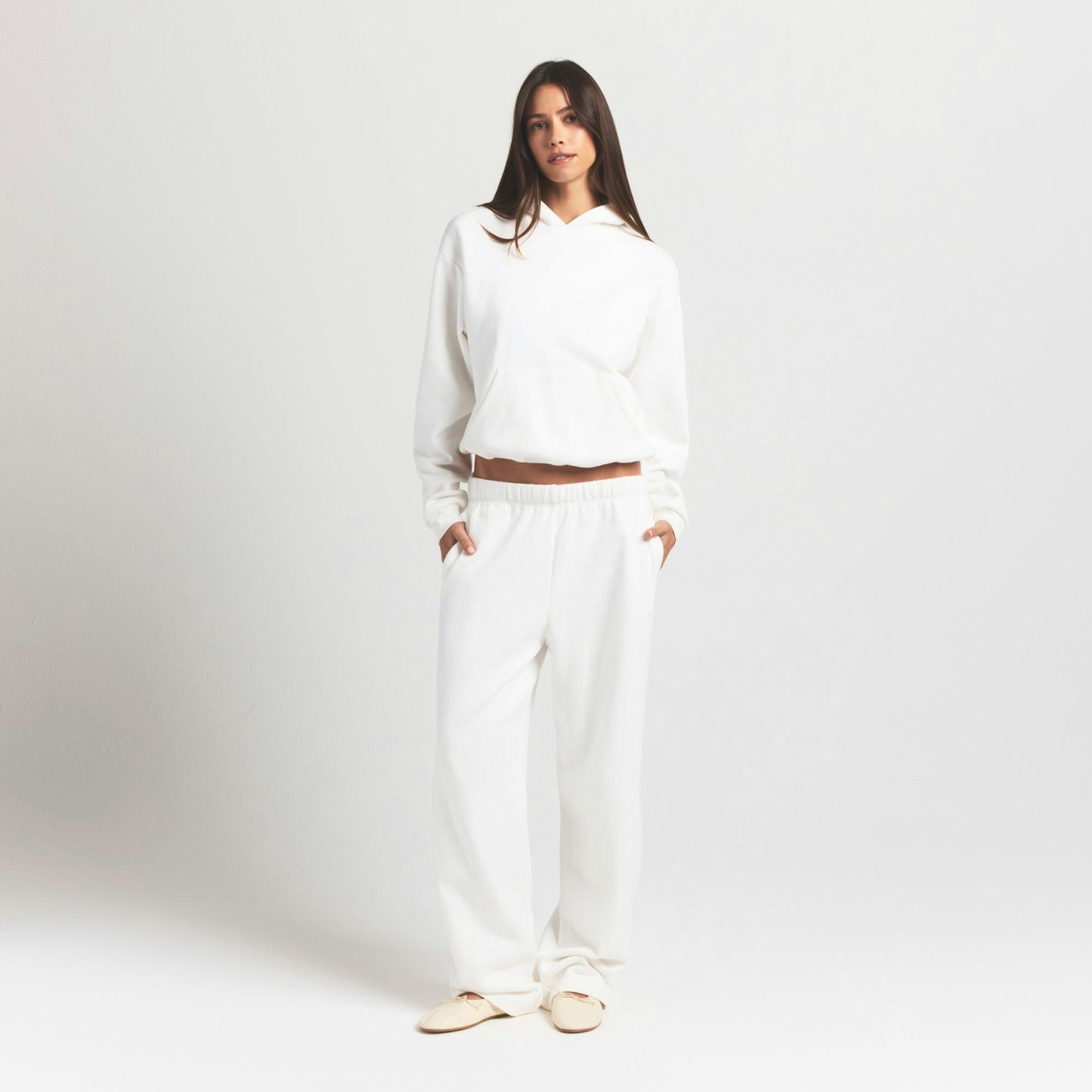 COTTON FLEECE CLASSIC HOODIE - MARBLE - image 8