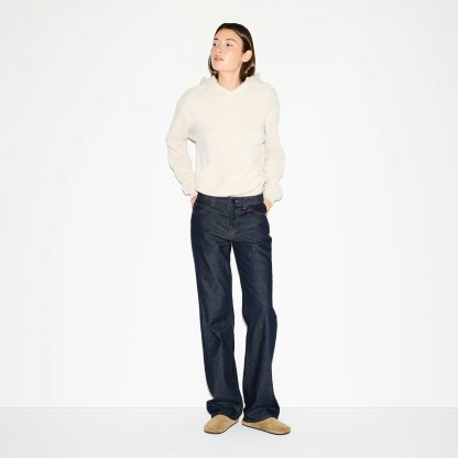 COTTON FLEECE CLASSIC HOODIE - OATMEAL HEATHER - image 12