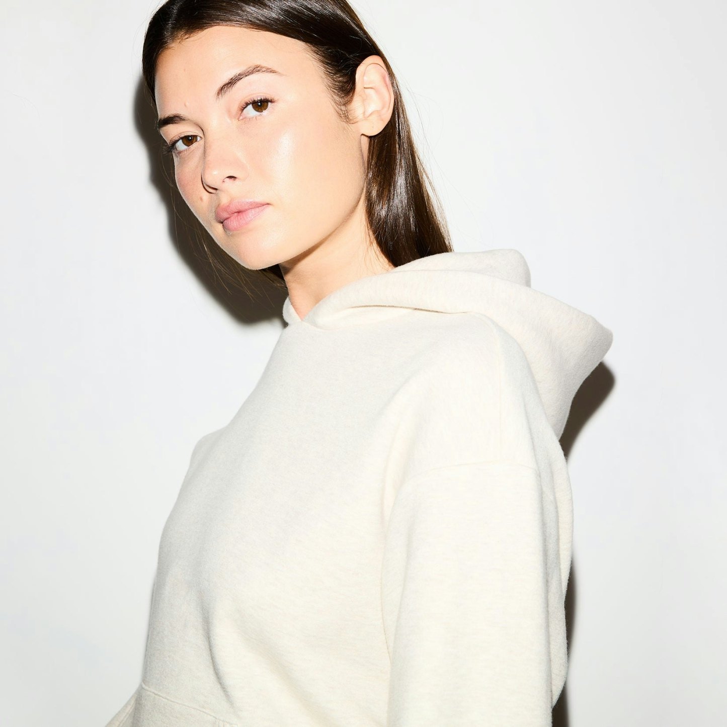 COTTON FLEECE CLASSIC HOODIE - OATMEAL HEATHER - image 15