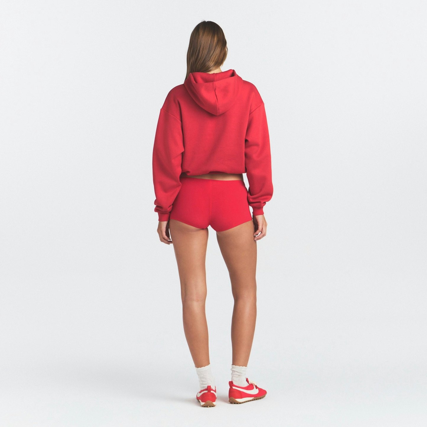COTTON FLEECE CLASSIC HOODIE - WASHED RED - image 40