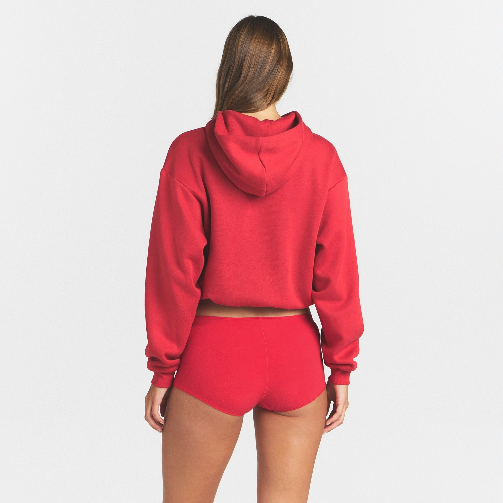 COTTON FLEECE CLASSIC HOODIE - WASHED RED - image 39