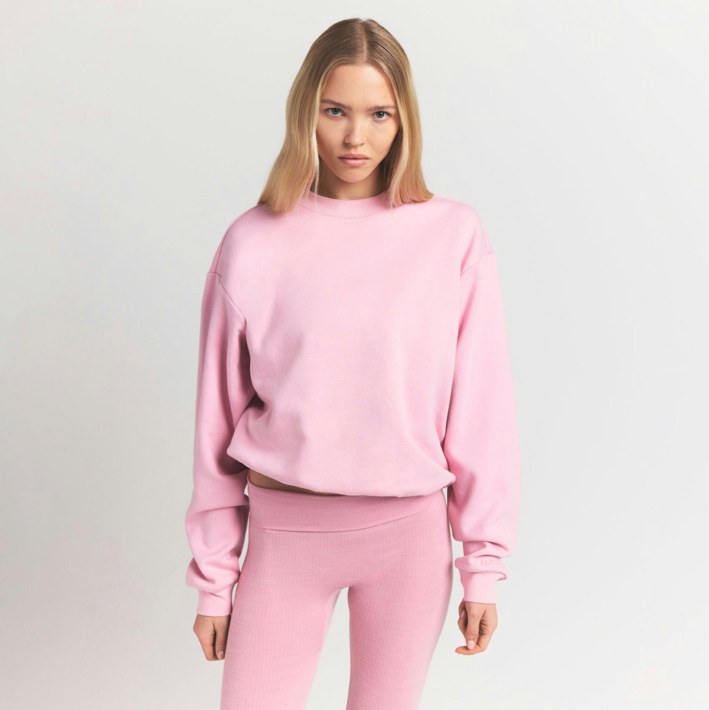 COTTON FLEECE CLASSIC CREWNECK - HALITE - image 19