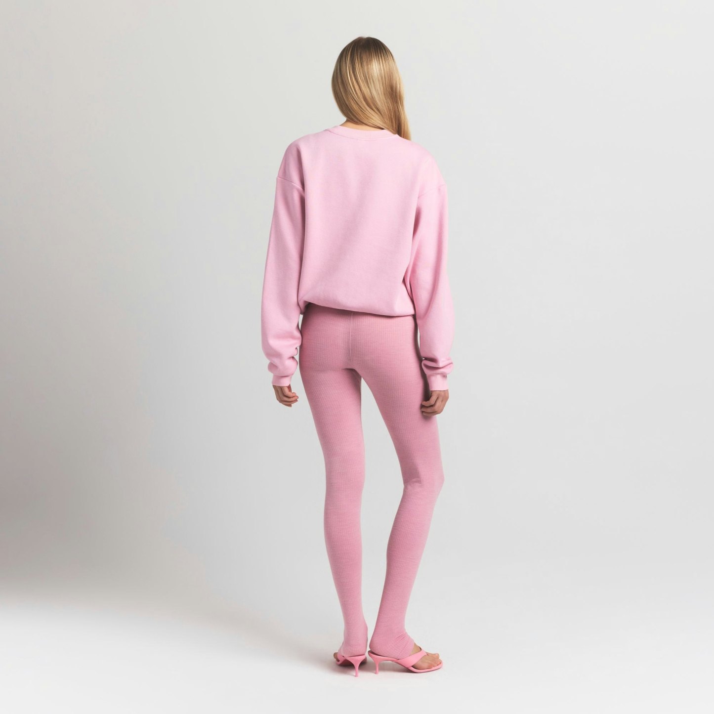 COTTON FLEECE CLASSIC CREWNECK - HALITE - image 20