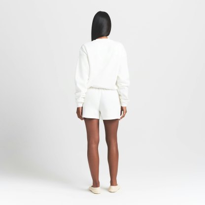 COTTON FLEECE CLASSIC CREWNECK - MARBLE - image 9