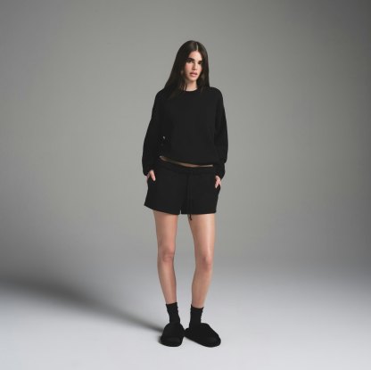 COTTON FLEECE CLASSIC CREWNECK - ONYX - image 34