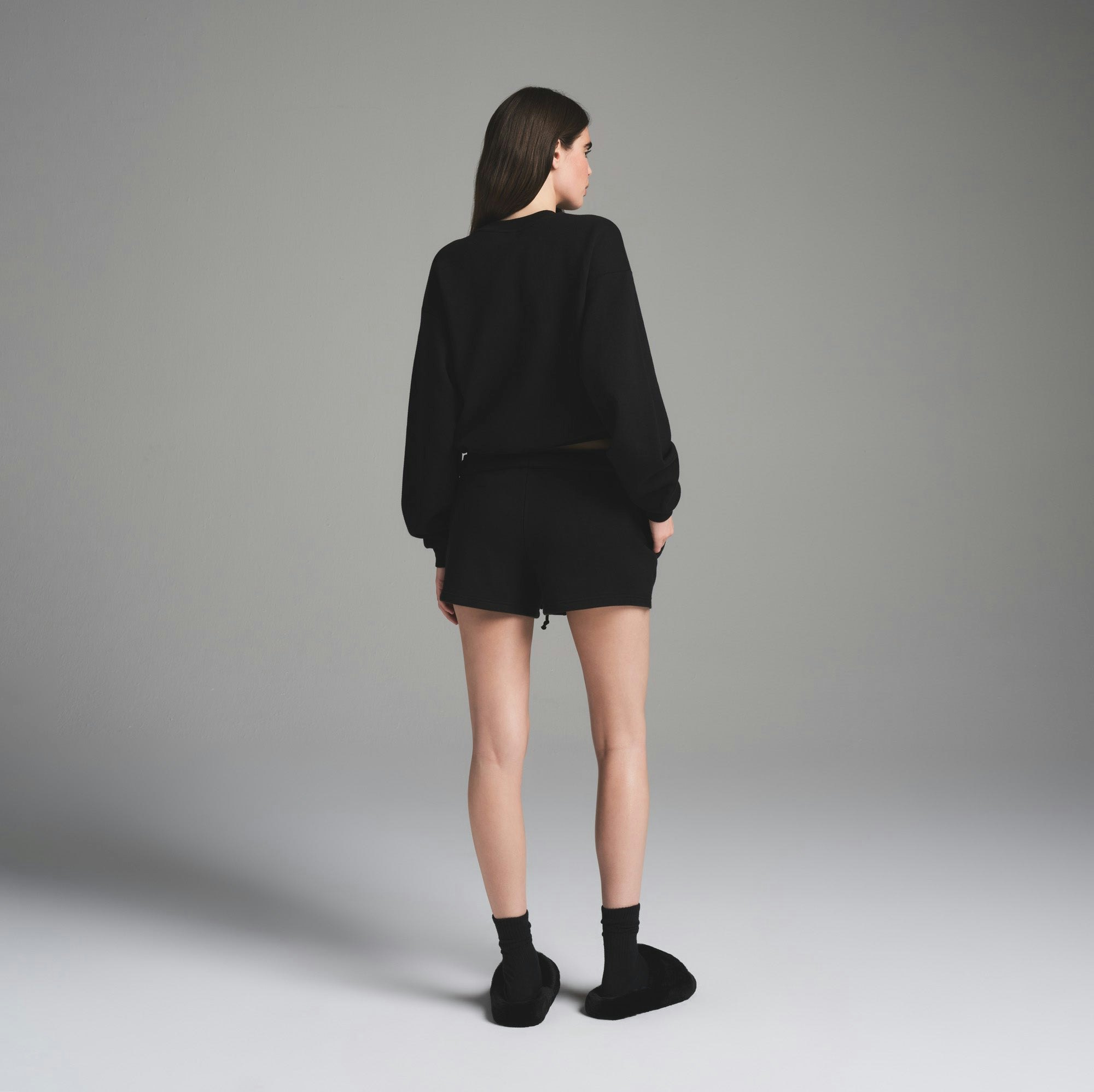 COTTON FLEECE CLASSIC CREWNECK - ONYX - image 36