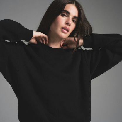 COTTON FLEECE CLASSIC CREWNECK - ONYX - image 37