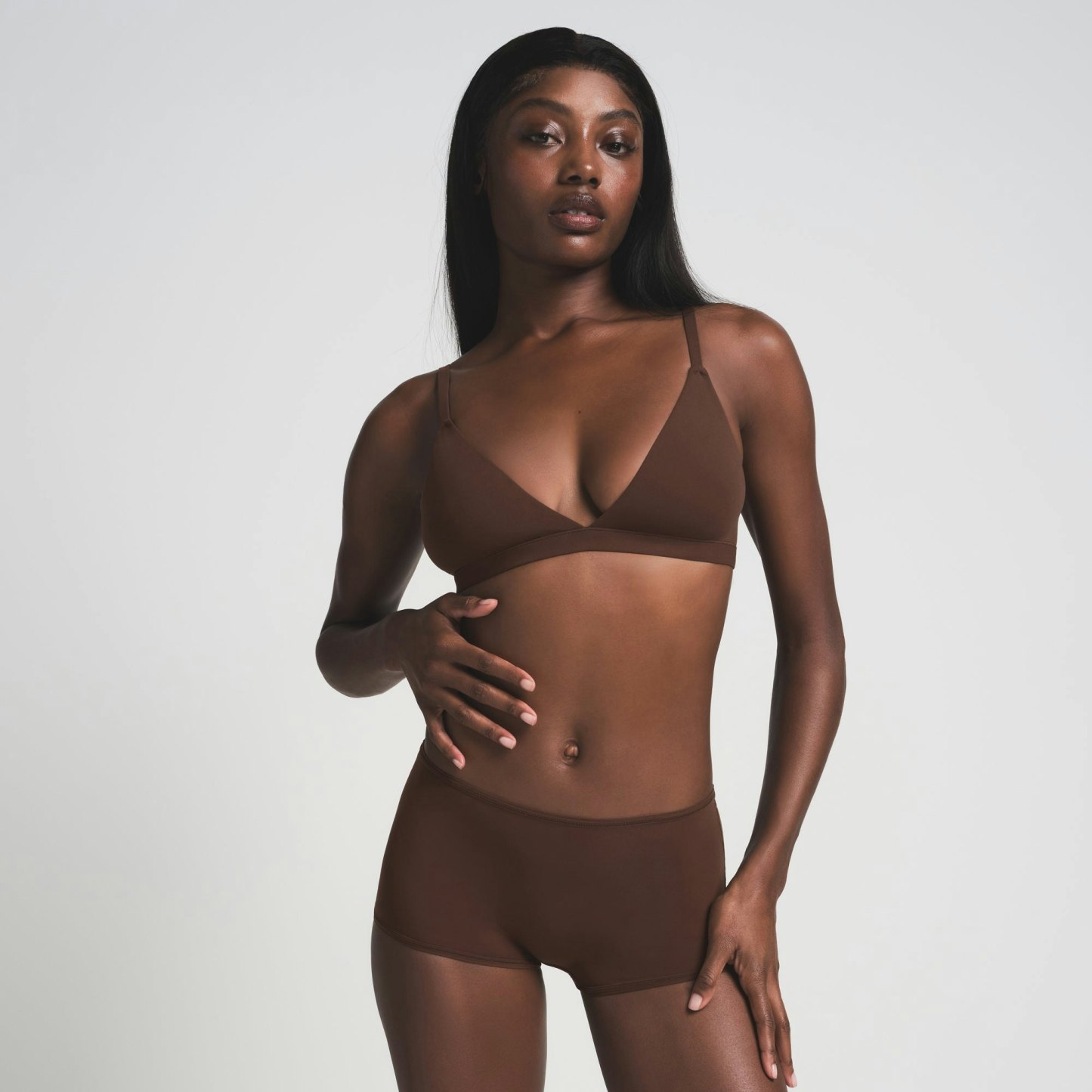 FITS EVERYBODY BOY SHORT - COCOA