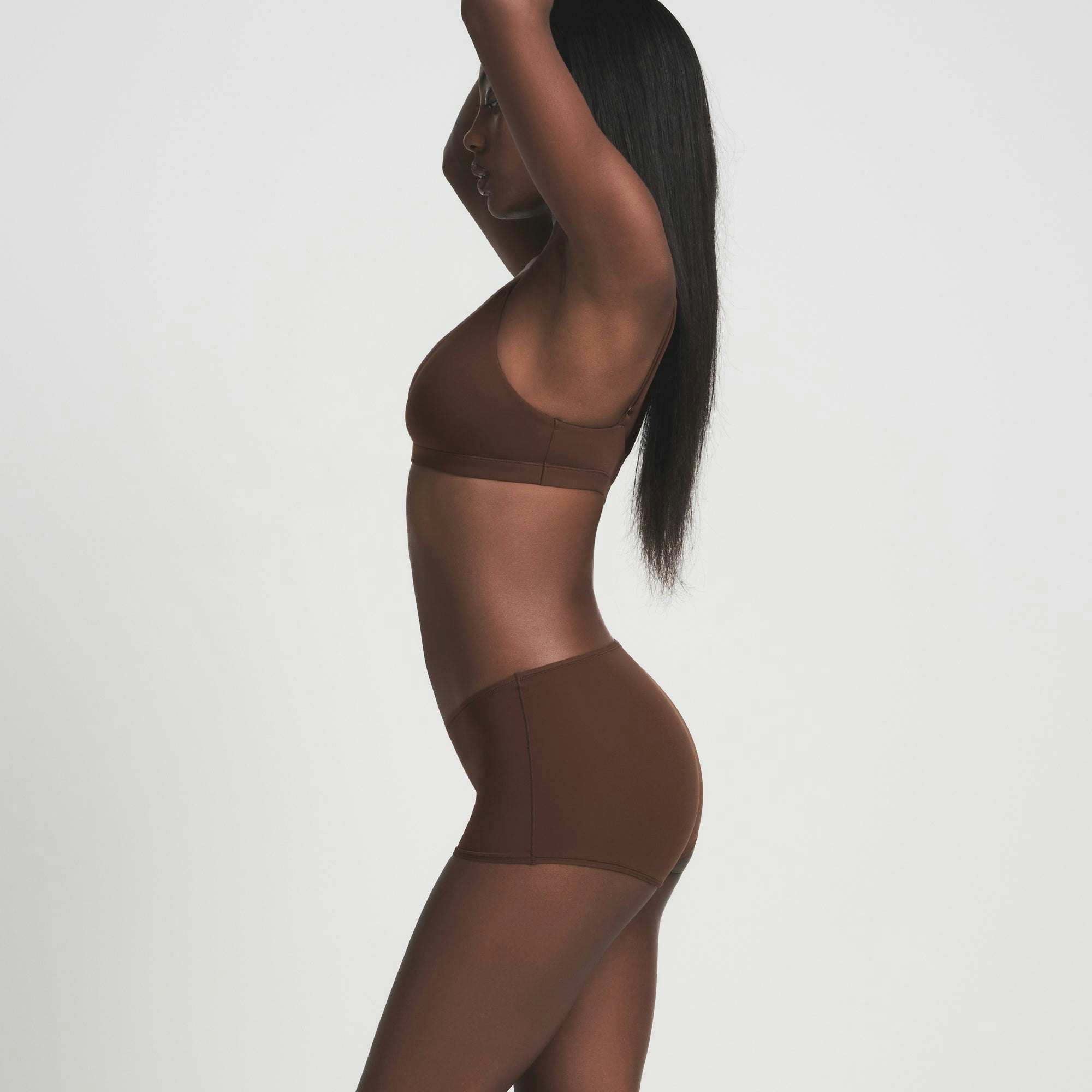 FITS EVERYBODY BOY SHORT - COCOA