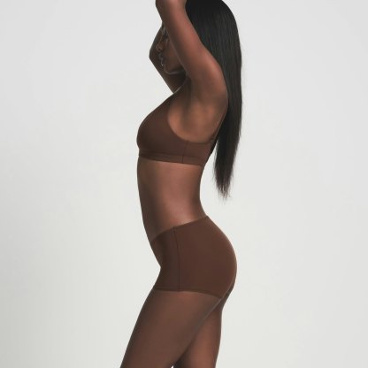 FITS EVERYBODY BOY SHORT - COCOA