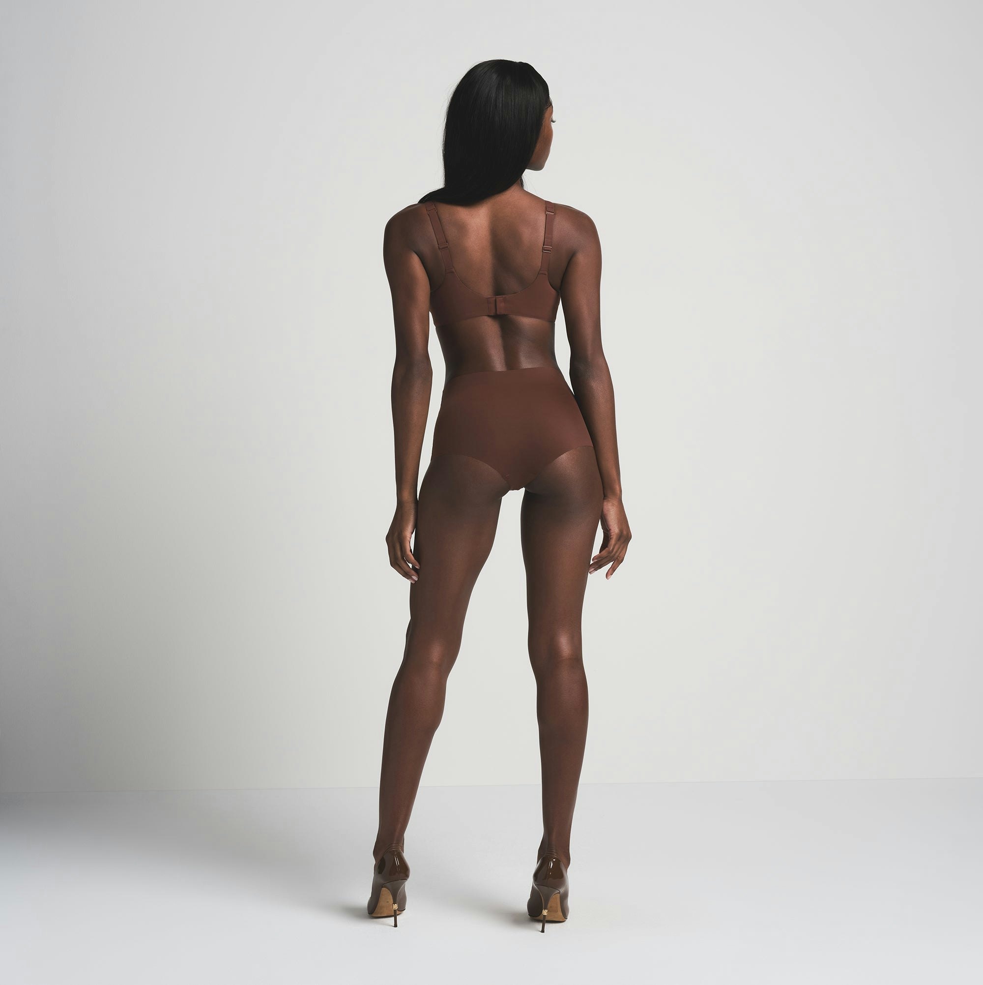 NAKED BOY SHORT - COCOA