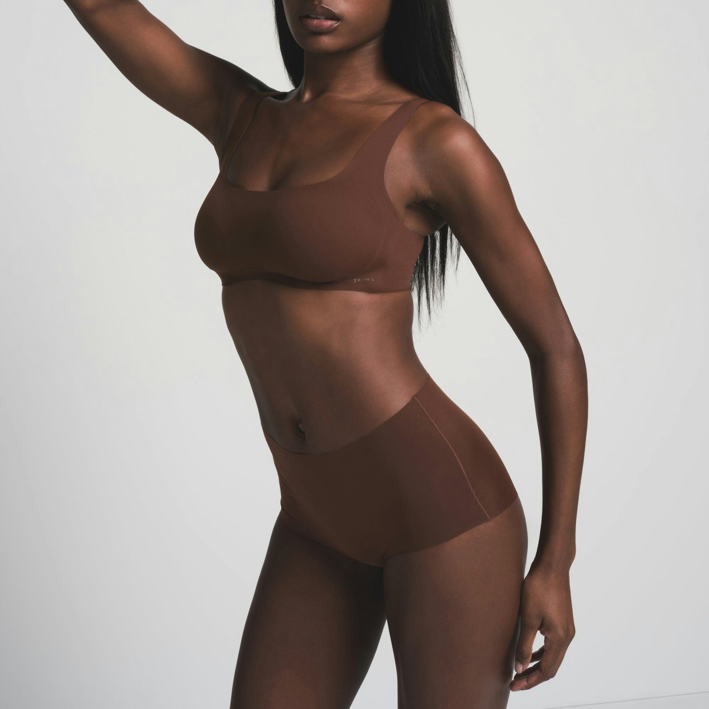 NAKED BOY SHORT - COCOA