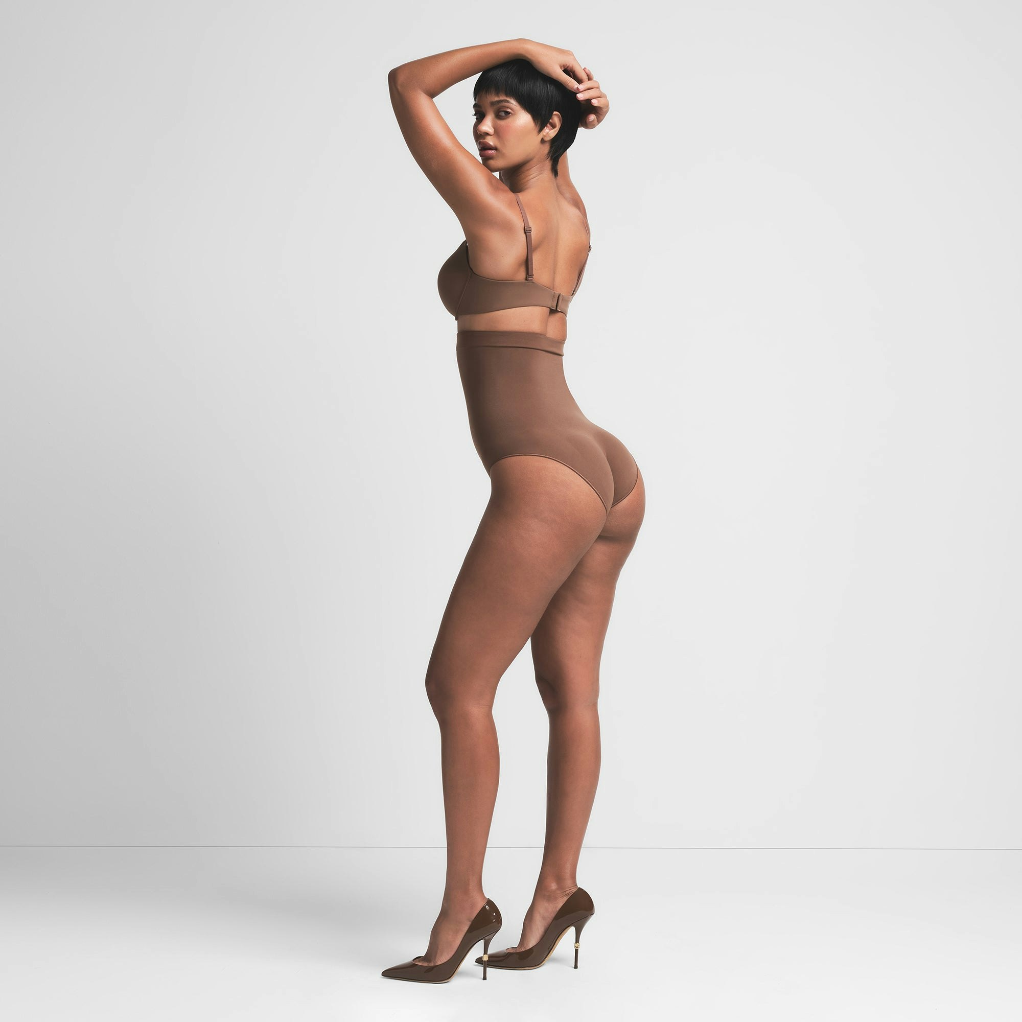 SEAMLESS SCULPT HIGH-WAISTED BRIEF - JASPER