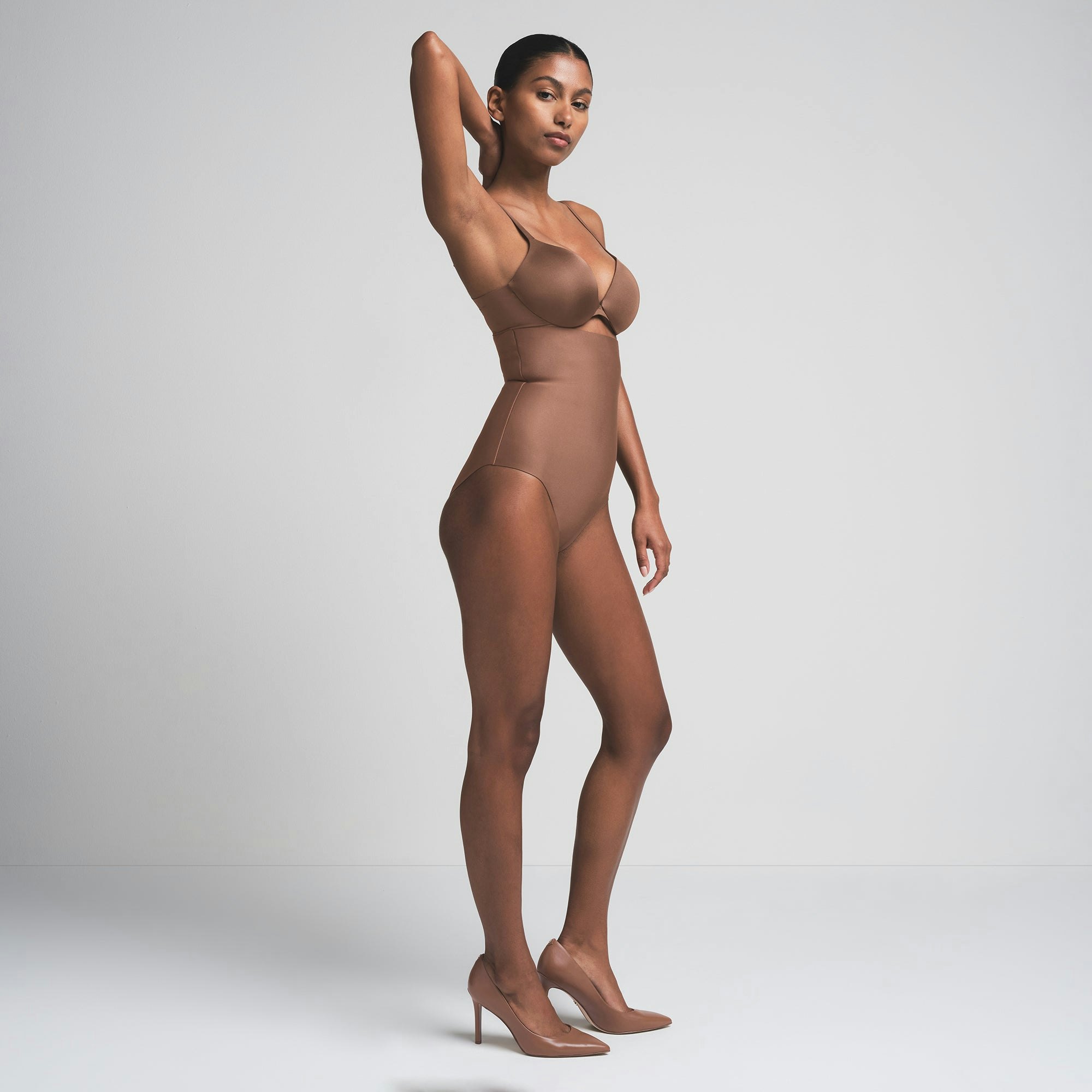 SKIMS BODY CORE SCULPT HIGH-WAISTED BRIEF - JASPER