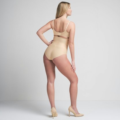 SKIMS BODY CORE SCULPT HIGH-WAISTED BRIEF - SAND