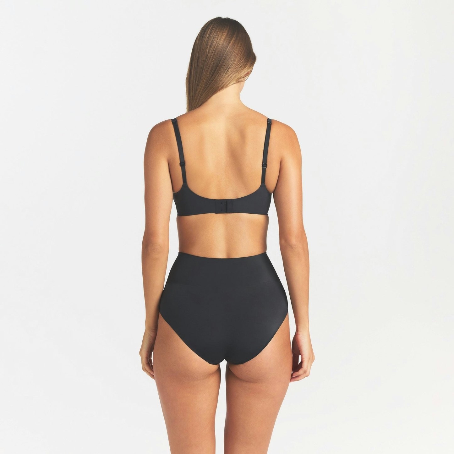 SMOOTHING INTIMATES HIGH-WAISTED BRIEF - ONYX