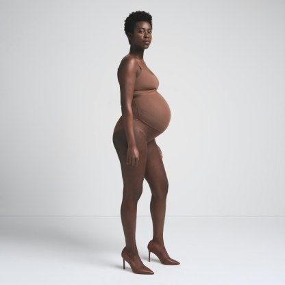 FITS EVERYBODY MATERNITY BANDED HIGH-WAISTED BRIEF - JASPER