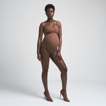 FITS EVERYBODY MATERNITY BANDED HIGH-WAISTED BRIEF - JASPER