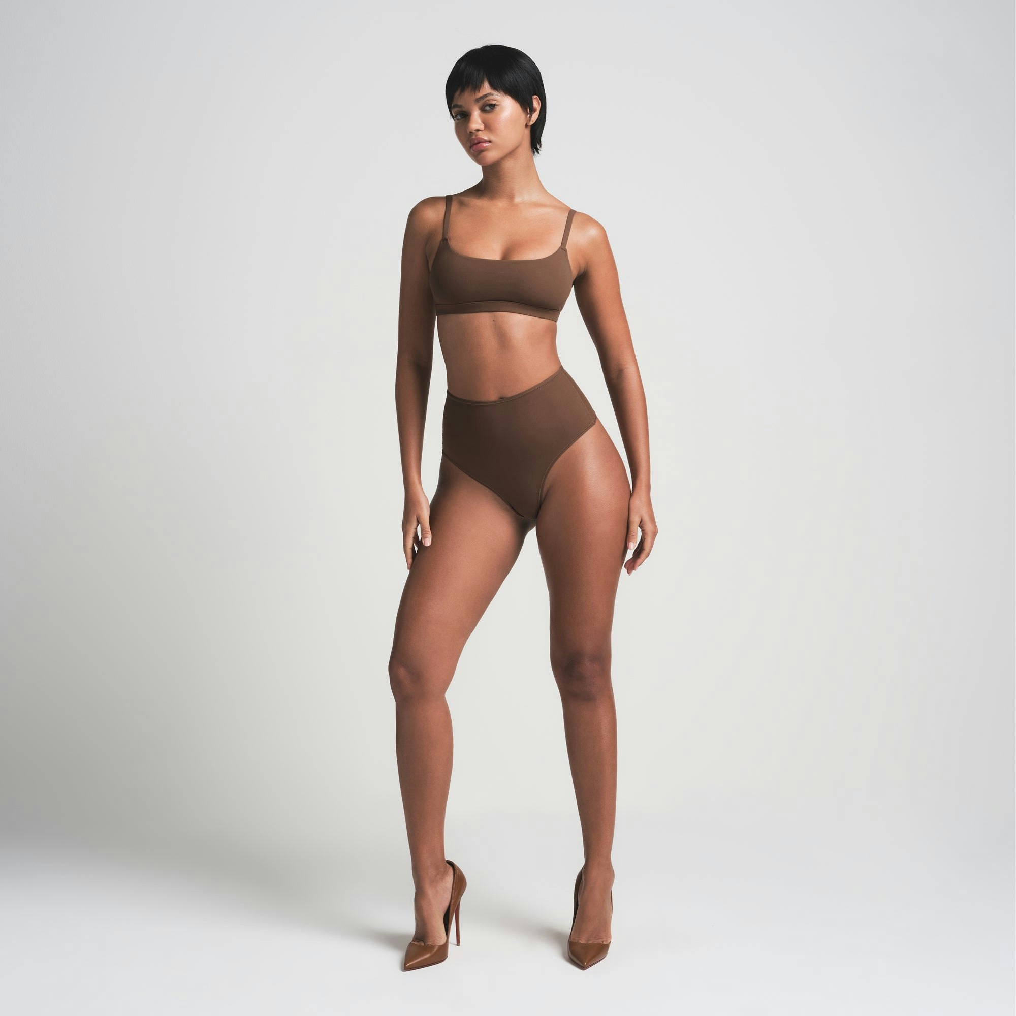 FITS EVERYBODY HIGH-WAISTED THONG - JASPER