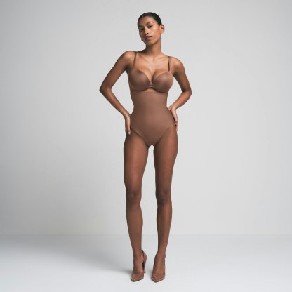 SKIMS BODY CORE SCULPT HIGH-WAISTED THONG - JASPER