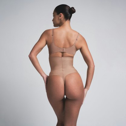 SKIMS BODY CORE SCULPT HIGH-WAISTED THONG - SIENNA