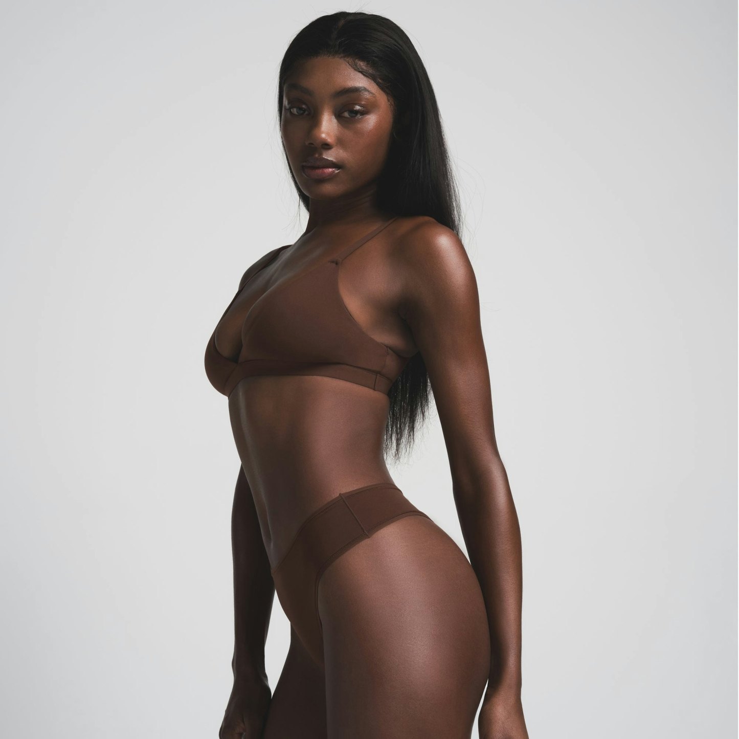 FITS EVERYBODY THONG - COCOA