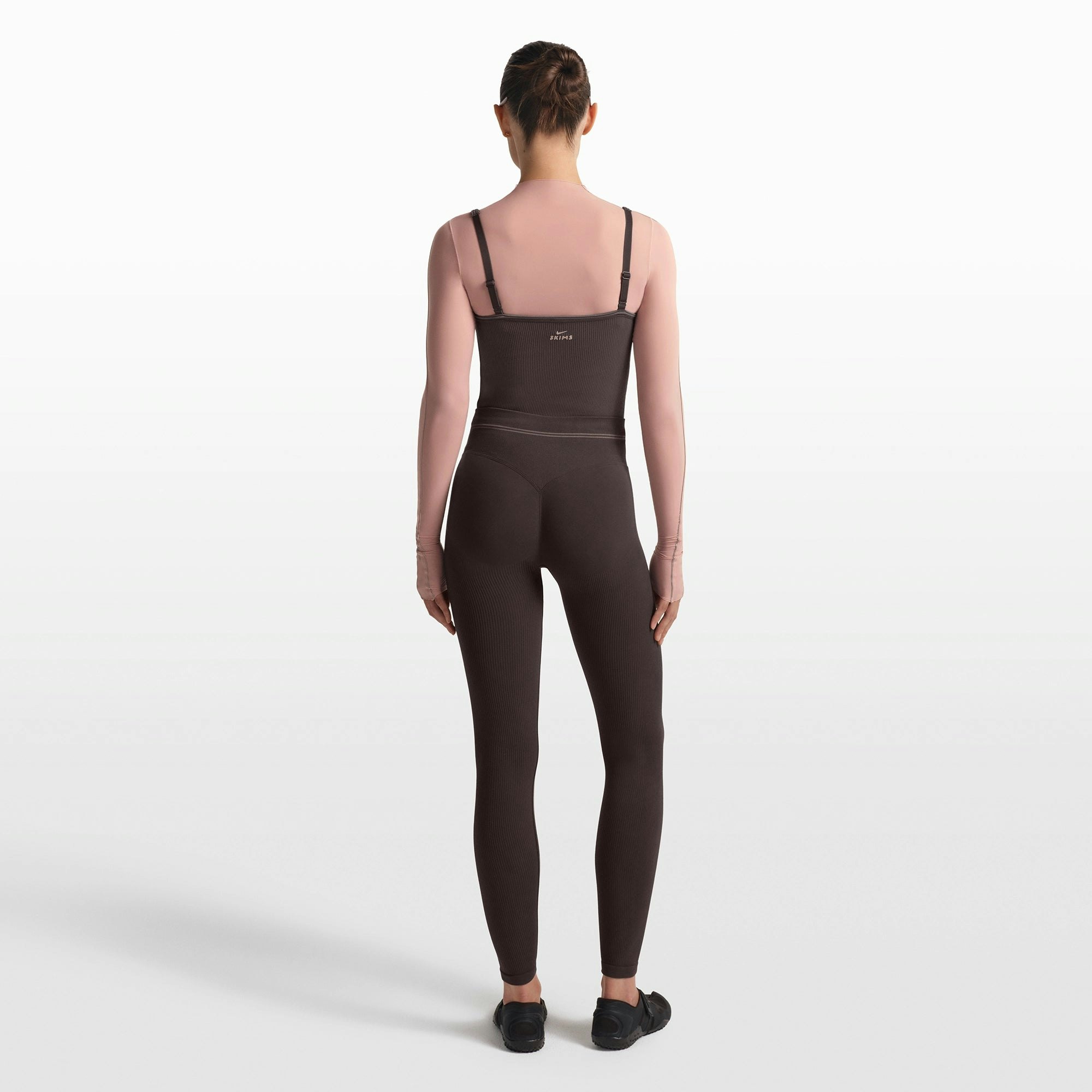 NikeSKIMS RIBBED SEAMLESS 26" LEGGING - PHOENIX - image 19