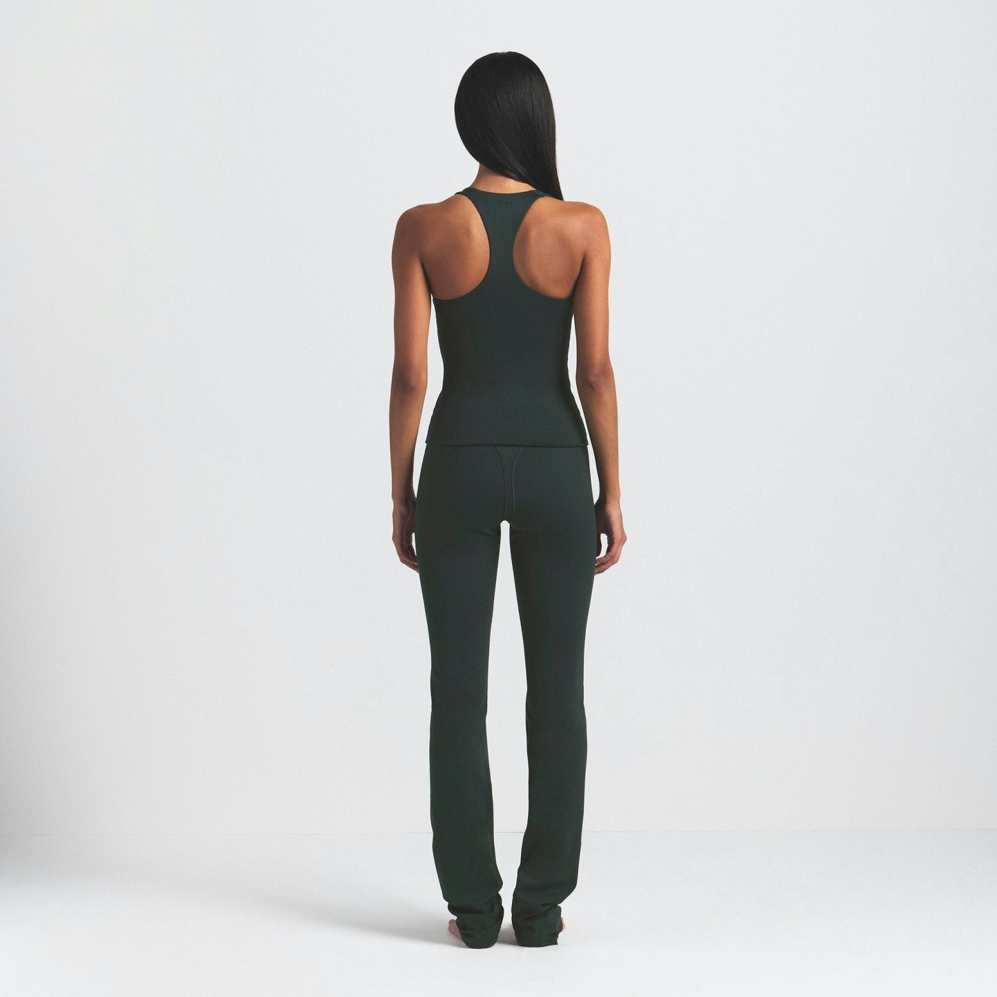NikeSKIMS MATTE V-LINE 39" STRAIGHT LEGGING - DARK TEAL - image 15