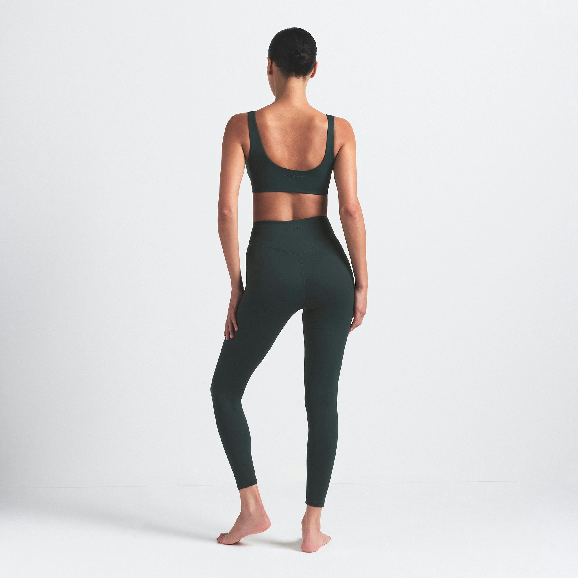 NikeSKIMS MATTE KNEE GRIP 26" LEGGING - DARK TEAL - image 26