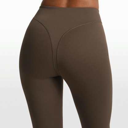NikeSKIMS MATTE V-LINE STIRRUP LEGGING - DARK SEPIA - image 12