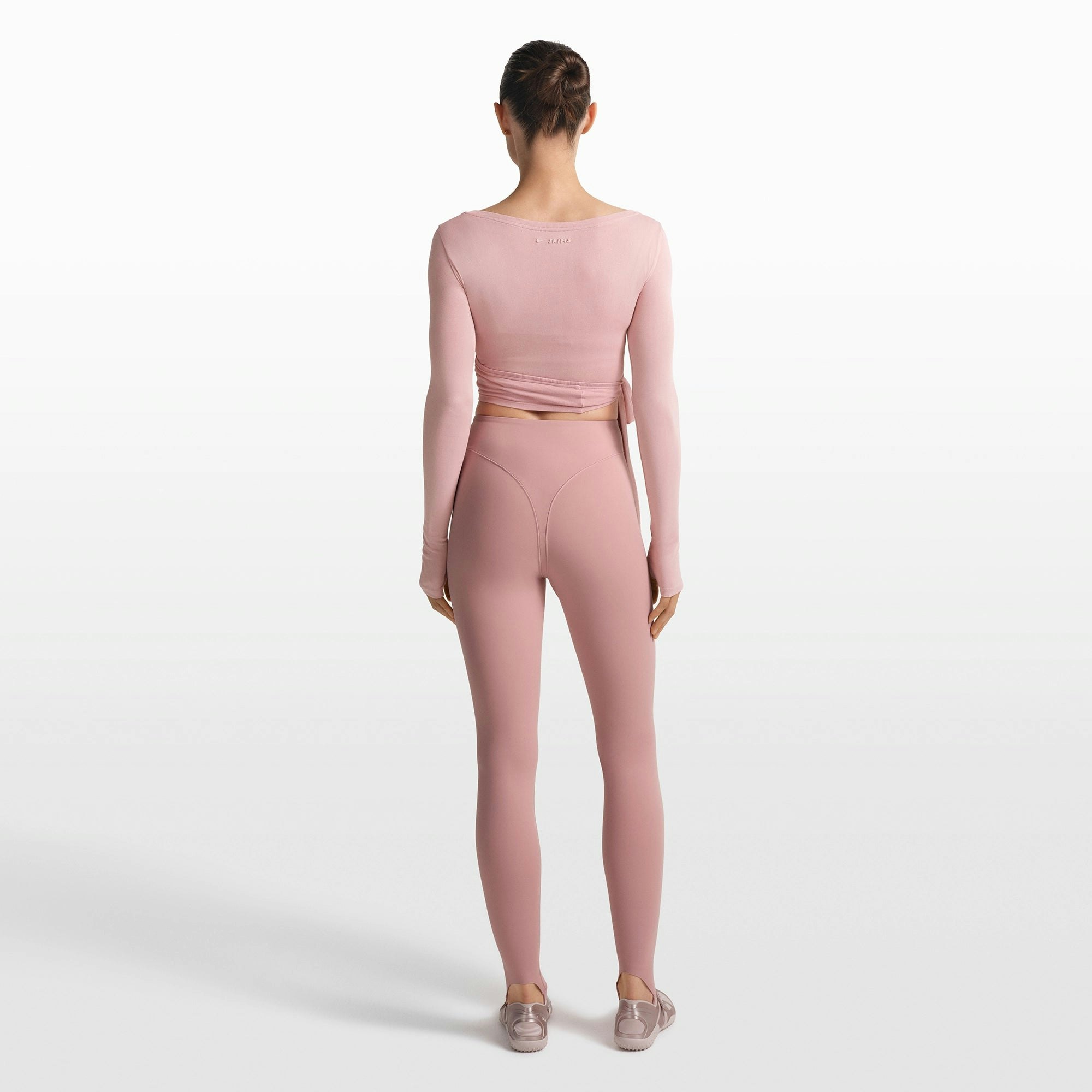 NikeSKIMS MATTE V-LINE STIRRUP LEGGING - HIMALAYAN - image 22