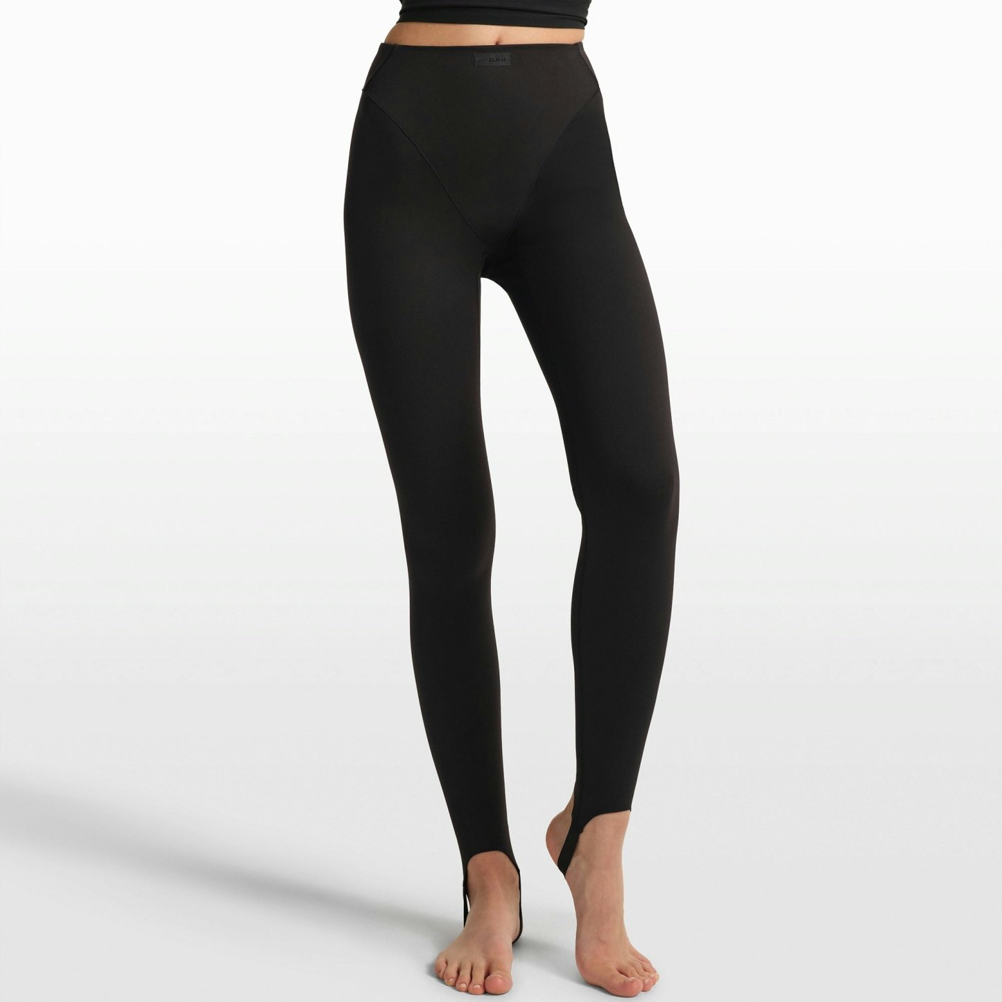 NikeSKIMS MATTE V-LINE STIRRUP LEGGING - OBSIDIAN - image 2