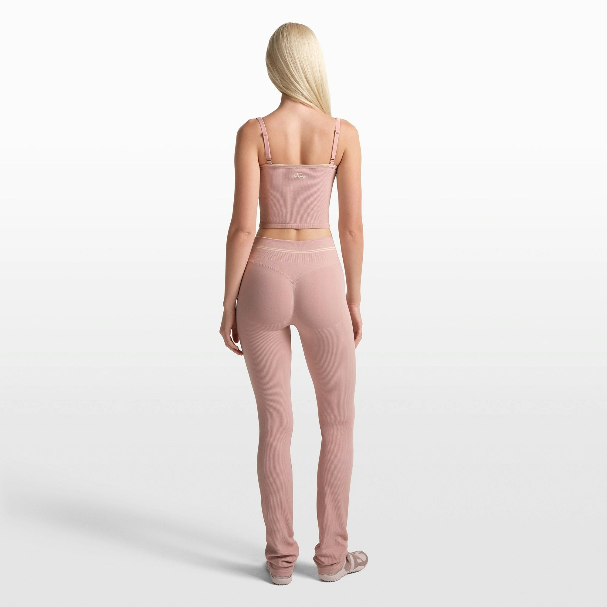 NikeSKIMS RIBBED SEAMLESS 34" STRAIGHT LEGGING - HIMALAYAN - image 19