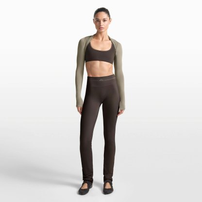 NikeSKIMS RIBBED SEAMLESS 34" STRAIGHT LEGGING - PHOENIX - image 8