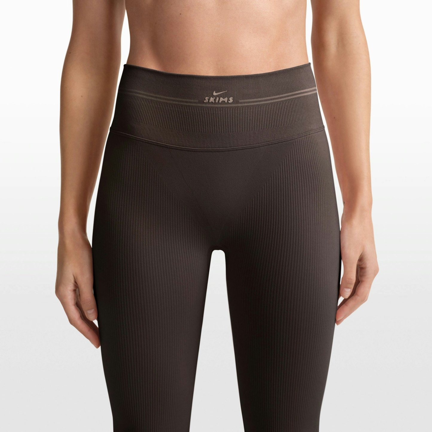 NikeSKIMS RIBBED SEAMLESS 34" STRAIGHT LEGGING - PHOENIX - image 11