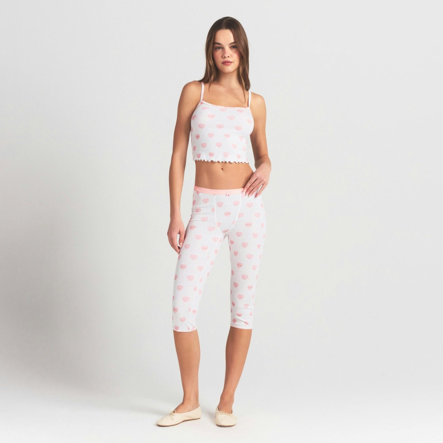 LOGO POINTELLE CAPRI - SNOW LACE HEARTS - image 7