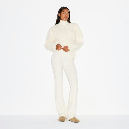 OUTDOOR FLEECE PANT - ECRU - image 5