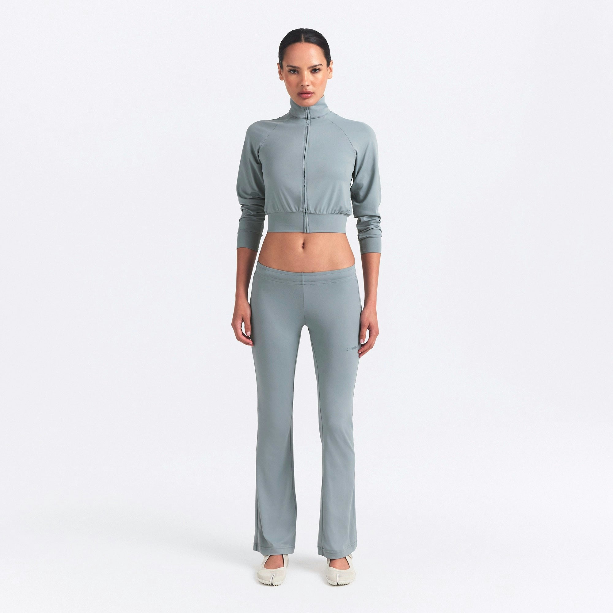 NikeSKIMS AIRY LOW RISE MINI FLARE PANT - WASHED PACIFIC - image 15