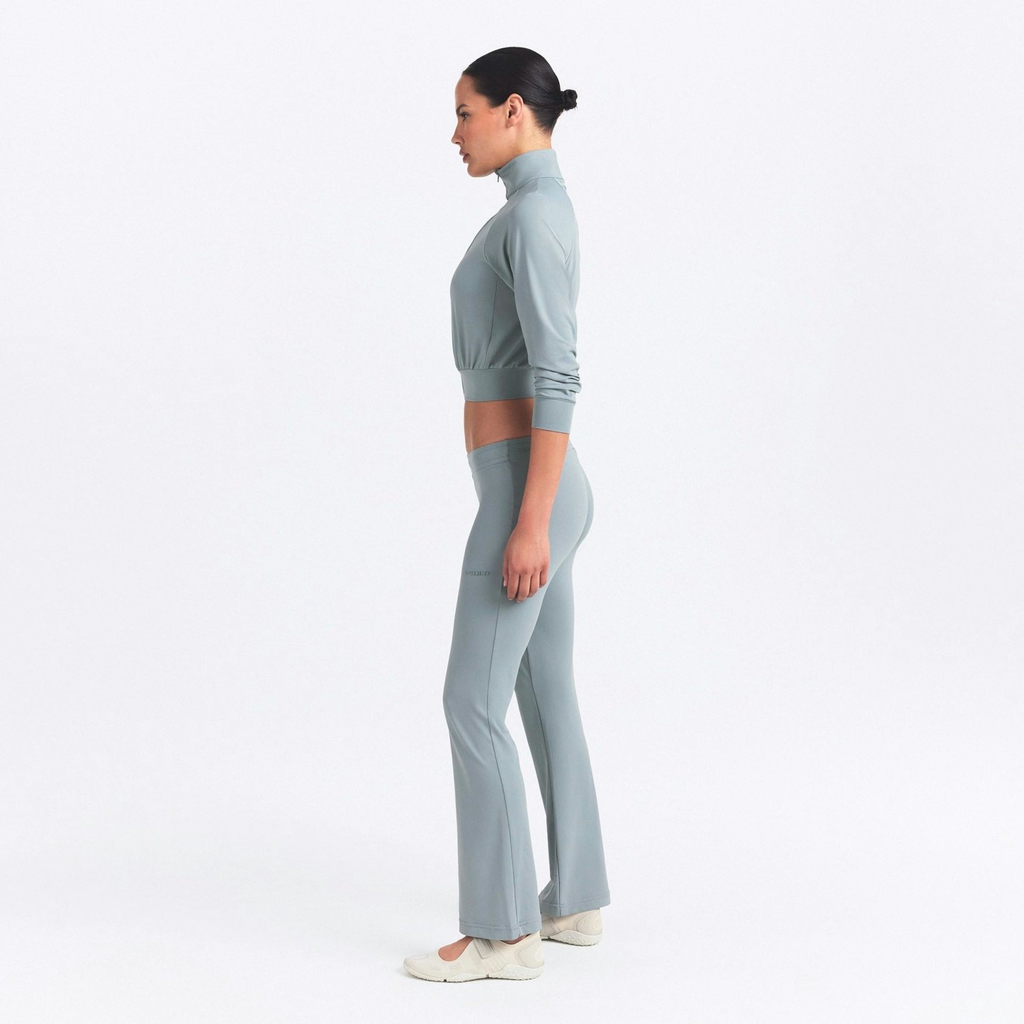 NikeSKIMS AIRY LOW RISE MINI FLARE PANT - WASHED PACIFIC - image 17