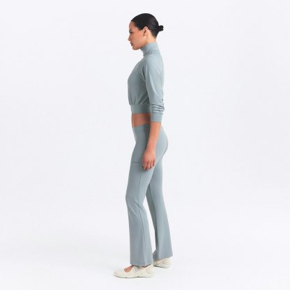 NikeSKIMS AIRY LOW RISE MINI FLARE PANT - WASHED PACIFIC - image 17