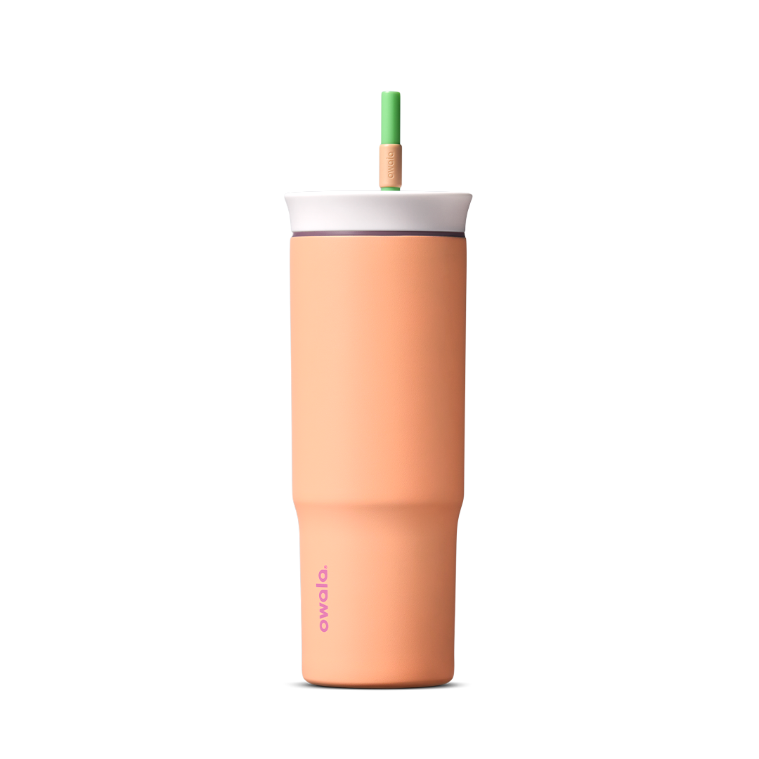 24oz Tumbler - Peachy Keen · Stainless Steel · 24oz