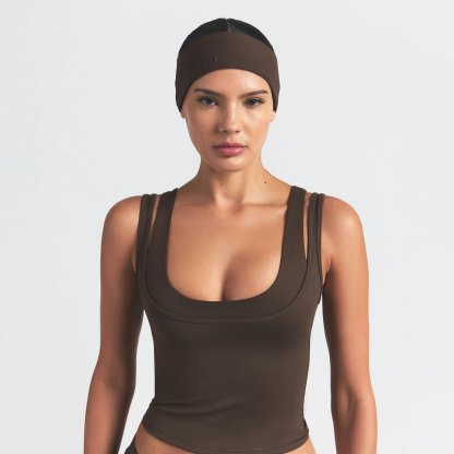 NikeSKIMS ACCESSORIES HEADBAND - DARK SEPIA - image 5