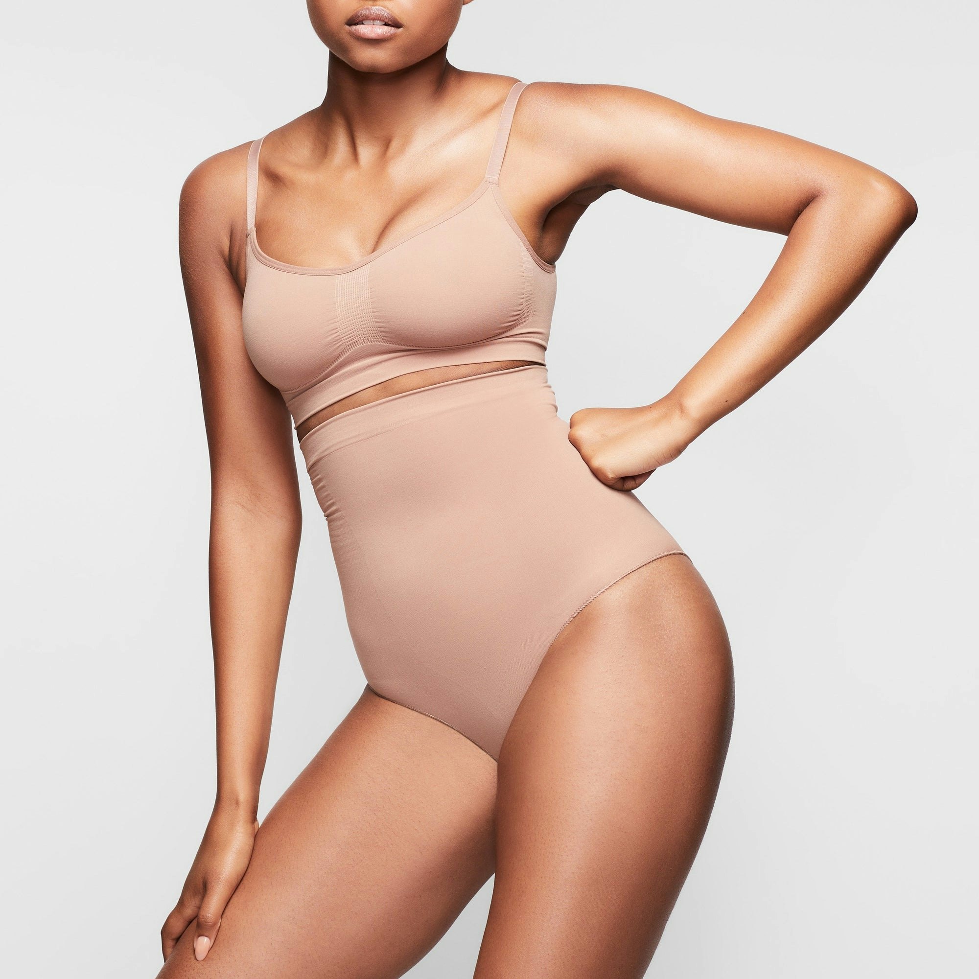 SEAMLESS SCULPT HIGH-WAISTED BRIEF - SIENNA