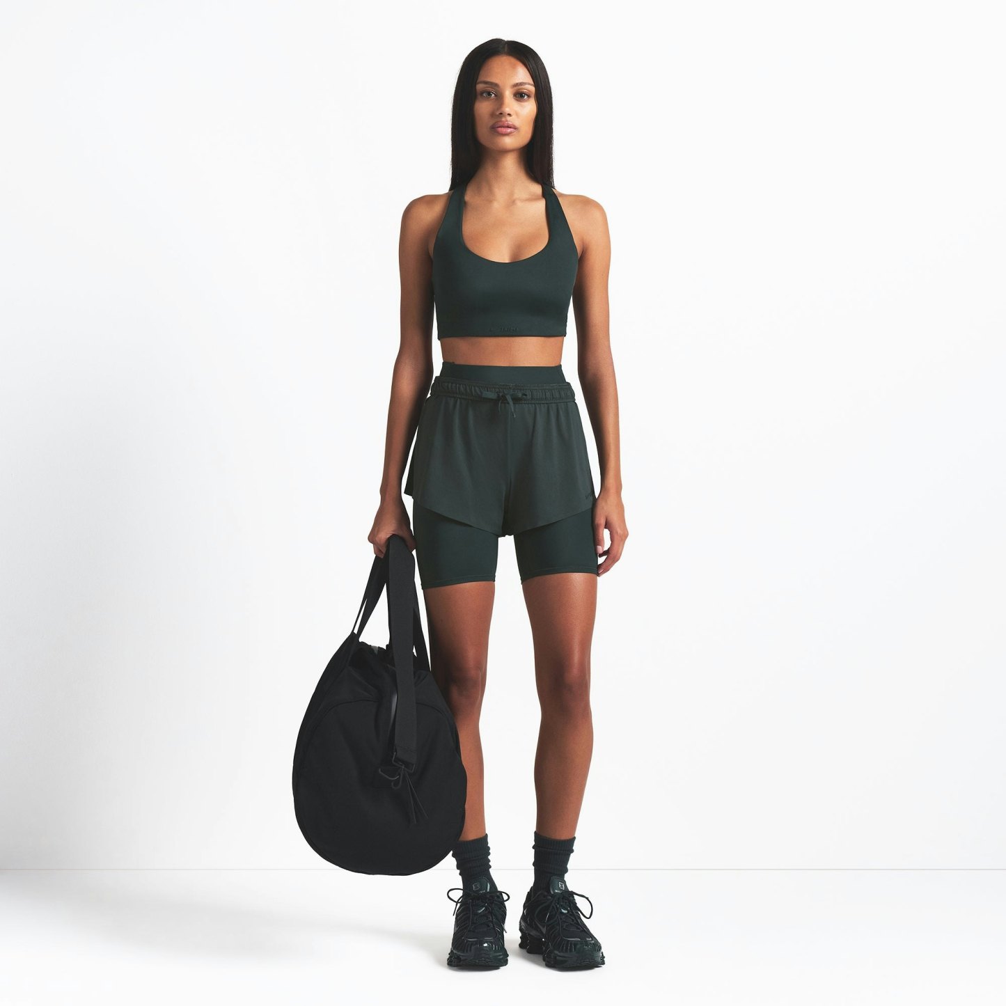 NikeSKIMS AIRY MINI SHORT - DARK TEAL - image 18
