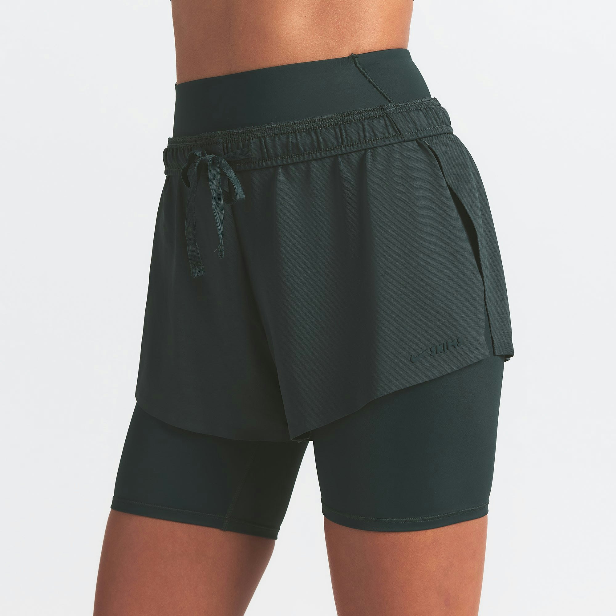 NikeSKIMS AIRY MINI SHORT - DARK TEAL - image 20