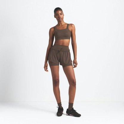 NikeSKIMS AIRY MINI SHORT - DARK SEPIA - image 10