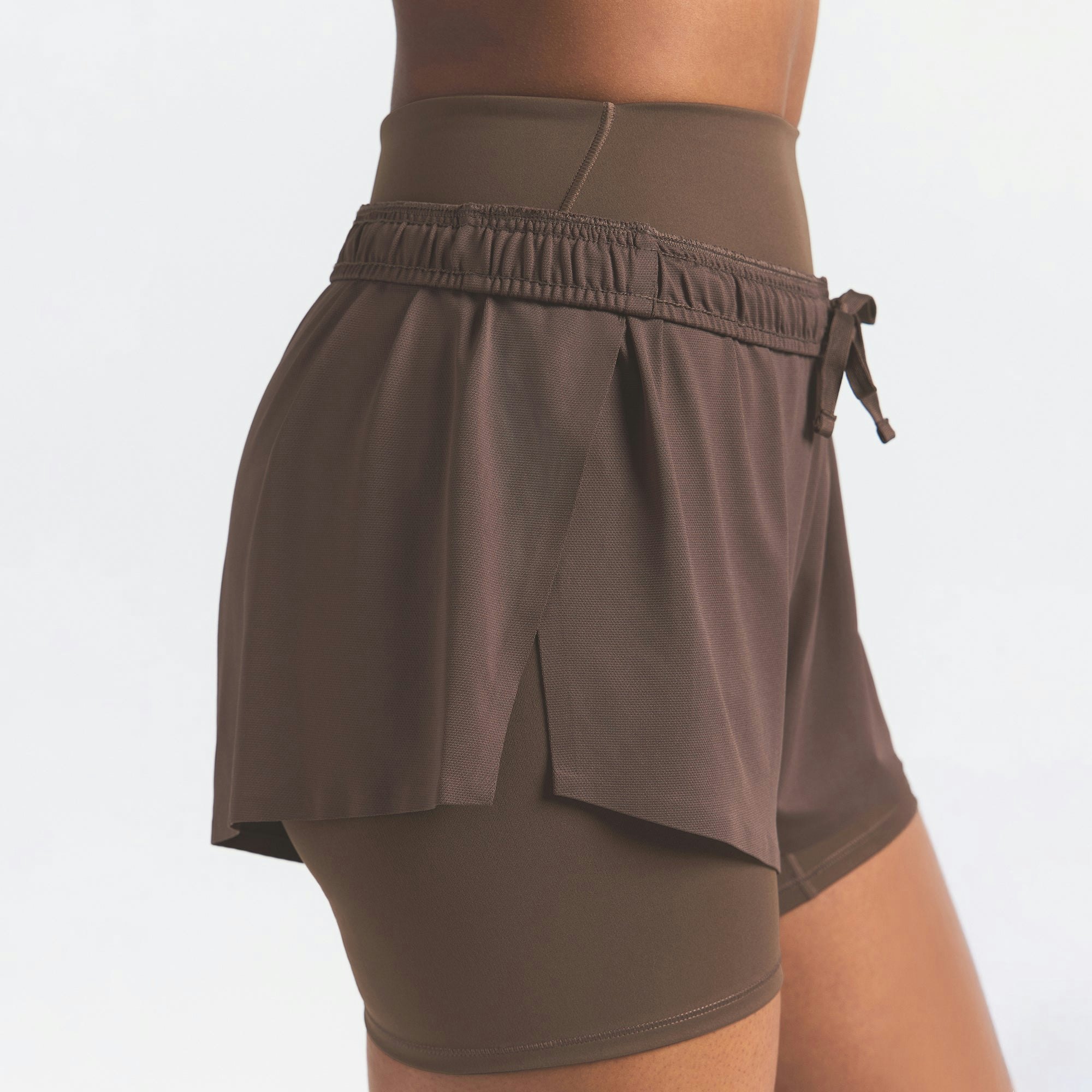 NikeSKIMS AIRY MINI SHORT - DARK SEPIA - image 12